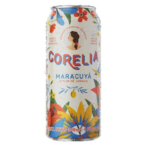 Passion Fruit & Hibiscus in a can..Maracuyá & Flor de Jamaica en lata