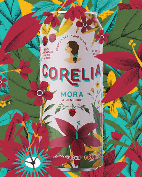 Blackberry & Ginger in a can..Mora & Jengibre en lata